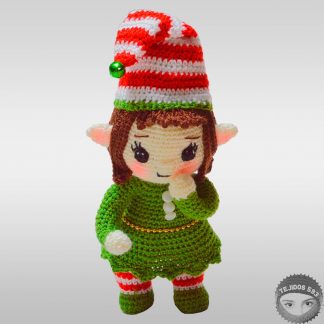 Amigurumi Elfa Navideña Sugarplum