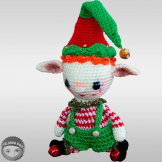 Amigurumi Elfo Bushy Navidad